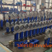 China SS wafer knife gate valve