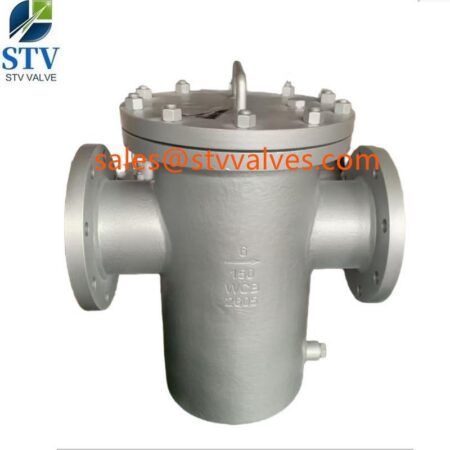 China 6 Inch Carbon Steel Basket Strainer