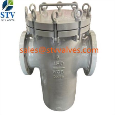 Quick Open Basket Strainer WCB 8 Inch Class 150LB